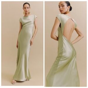 NWT Reformation Niahm Silk Dress